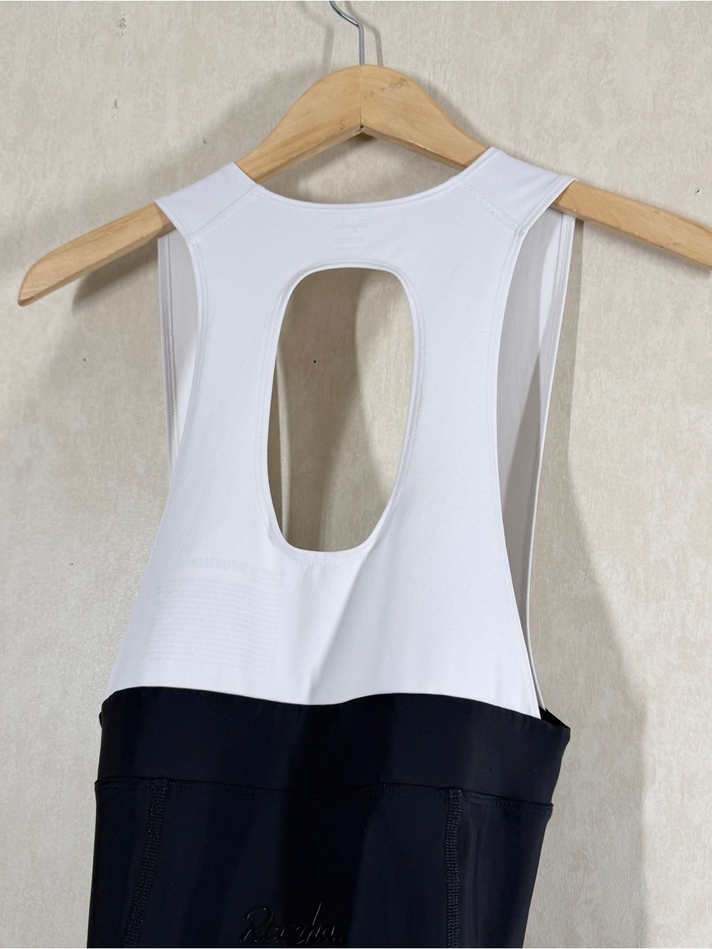 Rapha Women’s Core Cycling Bib Shorts Chamois Pad in Black White M - Picture 8 of 15